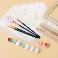 Carica l'immagine nel visualizzatore di Gallery, Mini Set Dipingere con i numeri 15x20cm (6 pezzi) - Dolci d'Estate