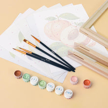 Carica l'immagine nel visualizzatore di Gallery, Mini Set Dipingere con i numeri 15x20cm (6 pezzi) - Frutti del Giardino