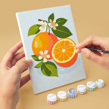 Carica l'immagine nel visualizzatore di Gallery, Mini Set Dipingere con i numeri 15x20cm (6 pezzi) - Frutti del Giardino