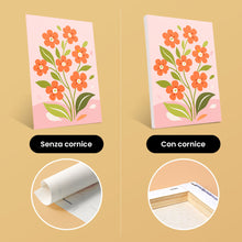 Carica l'immagine nel visualizzatore di Gallery, Mini Set Dipingere con i numeri 15x20cm (6 pezzi) - Fiori Primaverili