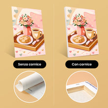 Carica l'immagine nel visualizzatore di Gallery, Mini Set Dipingere con i numeri 15x20cm (6 pezzi) - San Valentino