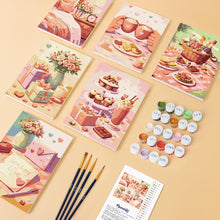 Carica l'immagine nel visualizzatore di Gallery, Mini Set Dipingere con i numeri 15x20cm (6 pezzi) - Regali d'Amore
