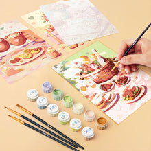 Carica l'immagine nel visualizzatore di Gallery, Mini Set Dipingere con i numeri 15x20cm (6 pezzi) - Regali d'Amore