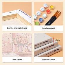 Carica l'immagine nel visualizzatore di Gallery, Mini Set Dipingere con i numeri 15x20cm (6 pezzi) - Regali d'Amore