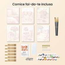 Carica l'immagine nel visualizzatore di Gallery, Mini Set Dipingere con i numeri 15x20cm (6 pezzi) - Regali d'Amore