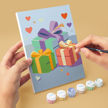 Carica l'immagine nel visualizzatore di Gallery, Mini Set Dipingere con i numeri 15x20cm (6 pezzi) - Amore Quotidiano