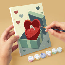 Carica l'immagine nel visualizzatore di Gallery, Mini Set Dipingere con i numeri 15x20cm (6 pezzi) - Momenti di Felicità