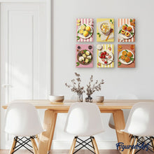 Carica l'immagine nel visualizzatore di Gallery, Mini Set Dipingere con i numeri 15x20cm (6 pezzi) - Caffè del Mondo