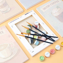 Carica l'immagine nel visualizzatore di Gallery, Mini Set Dipingere con i numeri 15x20cm (6 pezzi) - Caffè Speciali