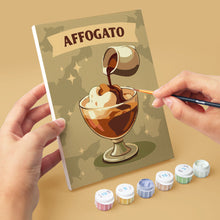 Carica l'immagine nel visualizzatore di Gallery, Mini Set Dipingere con i numeri 15x20cm (6 pezzi) - Caffè Speciali