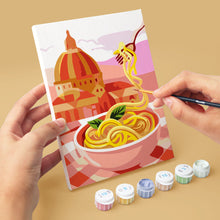 Carica l'immagine nel visualizzatore di Gallery, Mini Set Dipingere con i numeri 15x20cm (6 pezzi) - Evasione Mediterranea