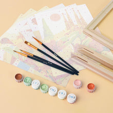 Carica l'immagine nel visualizzatore di Gallery, Mini Set Dipingere con i numeri 15x20cm (6 pezzi) - Spagna Vibrante