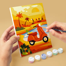 Carica l'immagine nel visualizzatore di Gallery, Mini Set Dipingere con i numeri 15x20cm (6 pezzi) - Spagna Vibrante