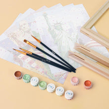 Carica l'immagine nel visualizzatore di Gallery, Mini Set Dipingere con i numeri 15x20cm (6 pezzi) - Ciao USA