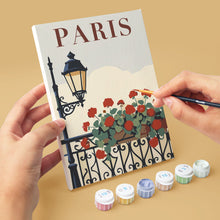 Carica l'immagine nel visualizzatore di Gallery, Mini Set Dipingere con i numeri 15x20cm (6 pezzi) - Francia Chic