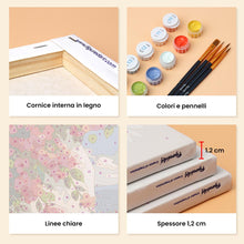 Carica l'immagine nel visualizzatore di Gallery, Mini Set Dipingere con i numeri 15x20cm (6 pezzi) - Dolce Italia