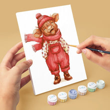 Carica l'immagine nel visualizzatore di Gallery, Mini Set Dipingere con i numeri 15x20cm (6 pezzi) - Racconti di Campagna
