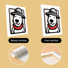 Carica l'immagine nel visualizzatore di Gallery, Mini Set Dipingere con i numeri 15x20cm (6 pezzi) - Amici con Bandana 1