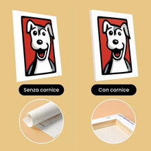 Carica l'immagine nel visualizzatore di Gallery, Mini Set Dipingere con i numeri 15x20cm (6 pezzi) - Amici con Bandana 2