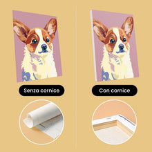 Carica l'immagine nel visualizzatore di Gallery, Mini Set Dipingere con i numeri 15x20cm (6 pezzi) - Ritratti Moderni di Cani 2