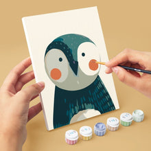 Carica l'immagine nel visualizzatore di Gallery, Mini Set Dipingere con i numeri 15x20cm (6 pezzi) - Ritratti del Bosco 1