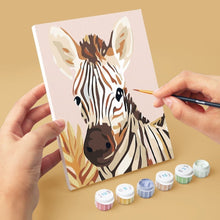 Carica l'immagine nel visualizzatore di Gallery, Mini Set Dipingere con i numeri 15x20cm (6 pezzi) - Ritratti della Natura 3