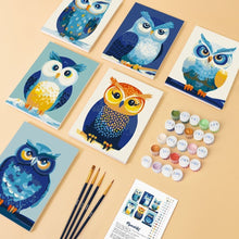 Carica l'immagine nel visualizzatore di Gallery, Mini Set Dipingere con i numeri 15x20cm (6 pezzi) - Guardiani della Notte