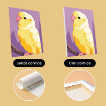 Carica l'immagine nel visualizzatore di Gallery, Mini Set Dipingere con i numeri 15x20cm (6 pezzi) - Melodia della Giungla