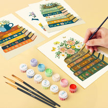 Carica l'immagine nel visualizzatore di Gallery, Mini Set Dipingere con i numeri 15x20cm (6 pezzi) - Petali e Pagine