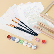 Carica l'immagine nel visualizzatore di Gallery, Mini Set Dipingere con i numeri 15x20cm (6 pezzi) - Dispensa Fiorita