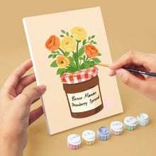Carica l'immagine nel visualizzatore di Gallery, Mini Set Dipingere con i numeri 15x20cm (6 pezzi) - Dispensa Fiorita
