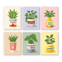 Carica l'immagine nel visualizzatore di Gallery, Mini Set Dipingere con i numeri 15x20cm (6 pezzi) - Giardino in Cucina Figured'Art