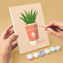 Carica l'immagine nel visualizzatore di Gallery, Mini Set Dipingere con i numeri 15x20cm (6 pezzi) - Giardino in Cucina