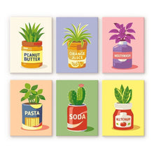 Carica l'immagine nel visualizzatore di Gallery, Mini Set Dipingere con i numeri 15x20cm (6 pezzi) - Giardino in Barattolo Figured'Art