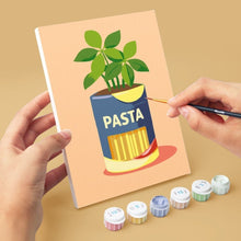 Carica l'immagine nel visualizzatore di Gallery, Mini Set Dipingere con i numeri 15x20cm (6 pezzi) - Giardino in Barattolo