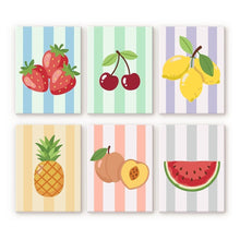 Carica l'immagine nel visualizzatore di Gallery, Mini Set Dipingere con i numeri 15x20cm (6 pezzi) - Frutti Estivi Figured'Art