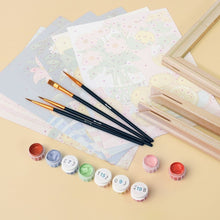 Carica l'immagine nel visualizzatore di Gallery, Mini Set Dipingere con i numeri 15x20cm (6 pezzi) - Bouquet di Limoni