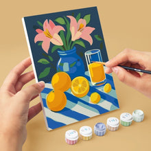 Carica l'immagine nel visualizzatore di Gallery, Mini Set Dipingere con i numeri 15x20cm (6 pezzi) - Bouquet di Limoni