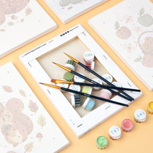 Carica l'immagine nel visualizzatore di Gallery, Mini Set Dipingere con i numeri 15x20cm (6 pezzi) - Raccolto d’Autunno