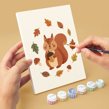 Carica l'immagine nel visualizzatore di Gallery, Mini Set Dipingere con i numeri 15x20cm (6 pezzi) - Raccolto d’Autunno