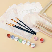 Carica l'immagine nel visualizzatore di Gallery, Mini Set Dipingere con i numeri 15x20cm (6 pezzi) - Autunno nel Bosco