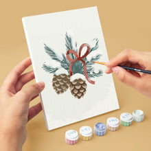 Carica l'immagine nel visualizzatore di Gallery, Mini Set Dipingere con i numeri 15x20cm (6 pezzi) - Mercato dei Fiori 1