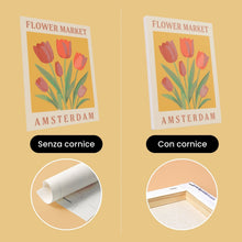 Carica l'immagine nel visualizzatore di Gallery, Mini Set Dipingere con i numeri 15x20cm (6 pezzi) - Mercato dei Fiori 1