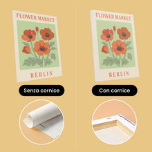 Carica l'immagine nel visualizzatore di Gallery, Mini Set Dipingere con i numeri 15x20cm (6 pezzi) - Mercato dei Fiori 2