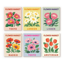Carica l'immagine nel visualizzatore di Gallery, Mini Set Dipingere con i numeri 15x20cm (6 pezzi) - Mercato dei Fiori 3 Figured'Art