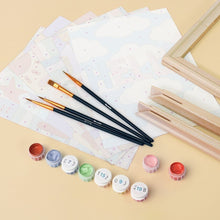 Carica l'immagine nel visualizzatore di Gallery, Mini Set Dipingere con i numeri 15x20cm (6 pezzi) - Ciao Mondo 1