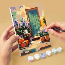 Carica l'immagine nel visualizzatore di Gallery, Mini Set Dipingere con i numeri 15x20cm (6 pezzi) - Ingressi primaverili