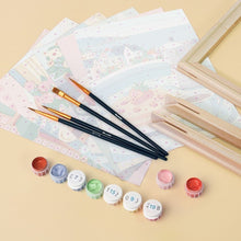 Carica l'immagine nel visualizzatore di Gallery, Mini Set Dipingere con i numeri 15x20cm (6 pezzi) - Delizie da Caffè