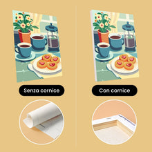 Carica l'immagine nel visualizzatore di Gallery, Mini Set Dipingere con i numeri 15x20cm (6 pezzi) - Delizie da Caffè