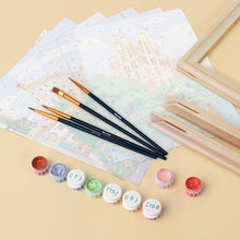 Carica l'immagine nel visualizzatore di Gallery, Mini Set Dipingere con i numeri 15x20cm (6 pezzi) - Monumenti Europei